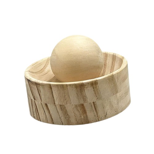 Wooden dumpling press tool - wooden,