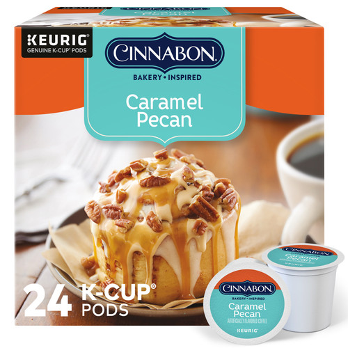 Cinnabon caramel pecan - caramel, coffee
