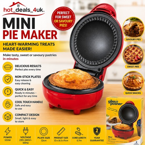 Mini electric pie maker - electric,